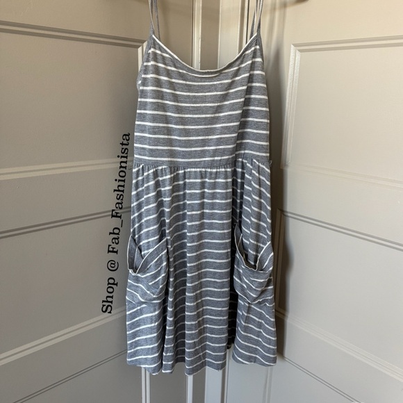 Sundress Stripe dress with pockets size XS - Picture 1 of 6
